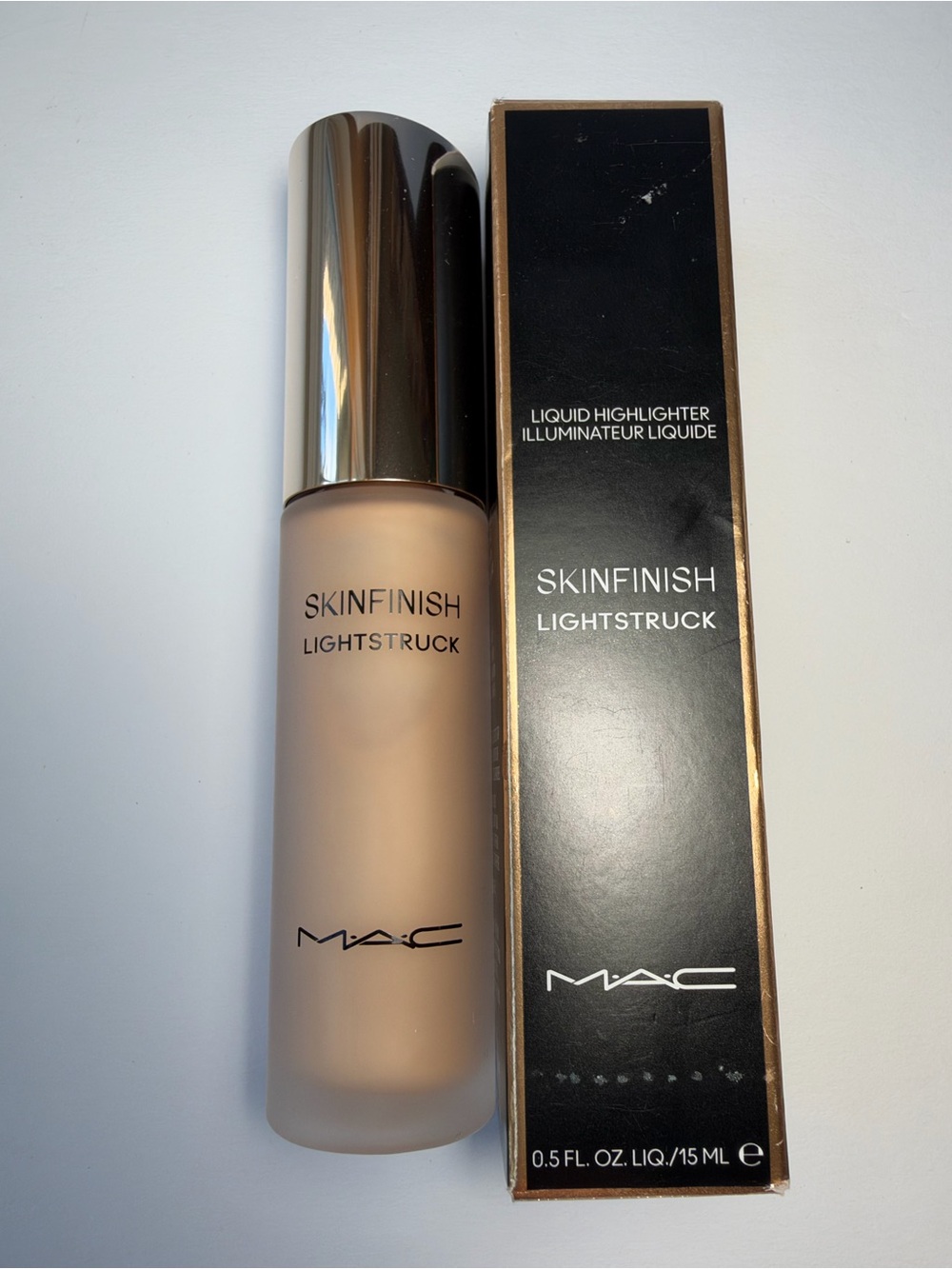 NWT🌷MAC Cosmetics Skinfinish Lightstruck Liquid Highlighter in “Double-Gleam”